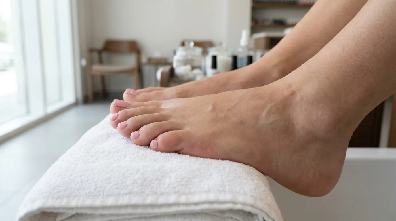 how often to do pedicure inline 2 how long does a pedicure last shown by fresh gel polish on neat toenails after a dubai salon visit