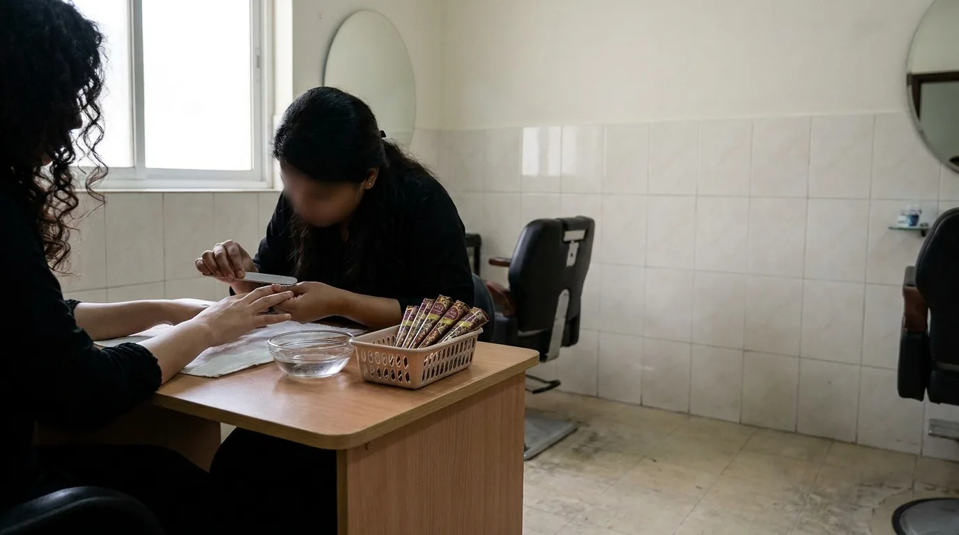 ladies salon in rashidiya inline 2 al rashidiya ladies salon manicure with henna cones at a modest neighbourhood price
